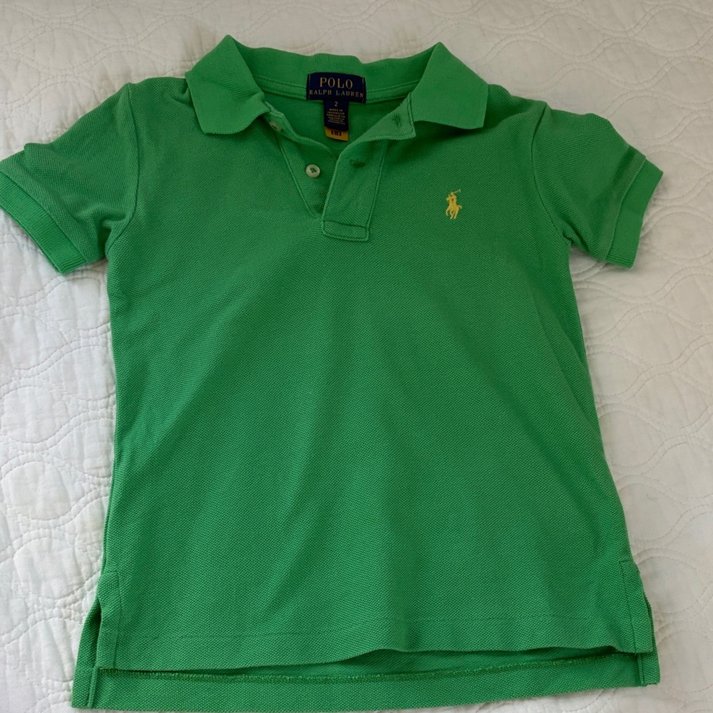 Polo by Ralph Lauren Kids Bright Green Polo Shirt